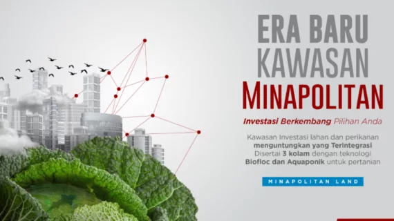 Minapolitan Land – Investasi Lahan dengan Teknologi Bioflok & Aquaponik
