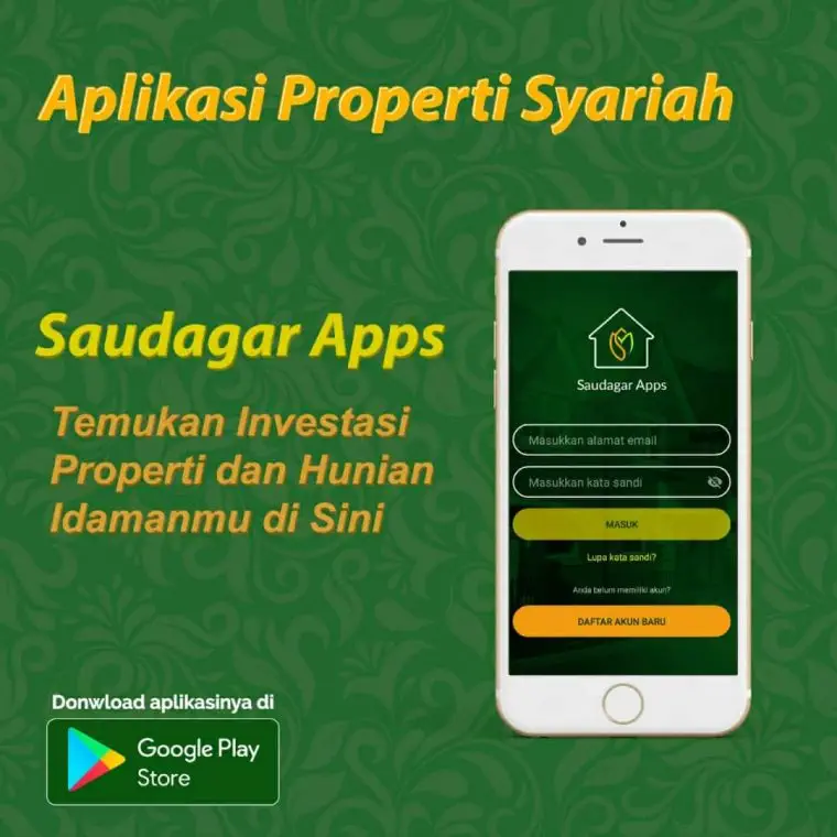 saudagar apps - aplikasi properti syariah