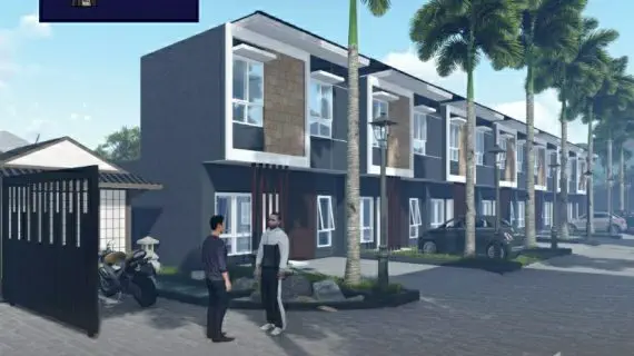 Rumah Bergaya Jepang 2 Lantai Dekat Stasiun-Algira Riverview
