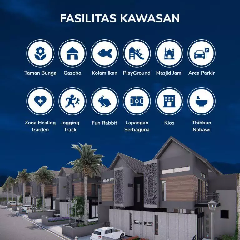 fasilitas kawasan islami di pedesaan