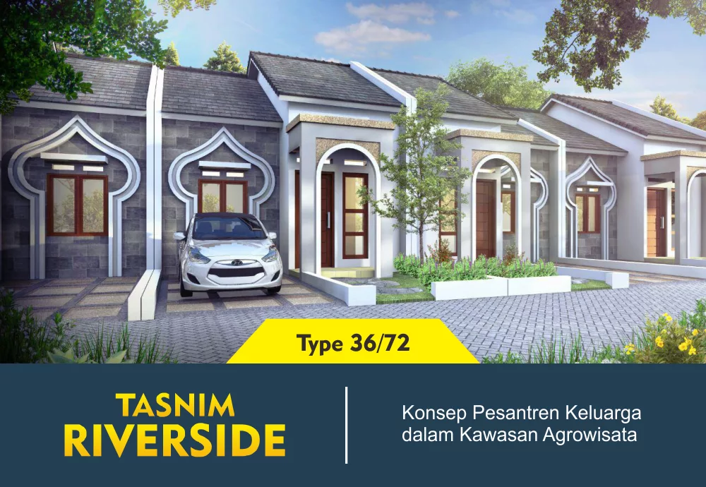 Rumah Syariah di Bogor - Tasnim Reverside-conoth ruah 2 lantai