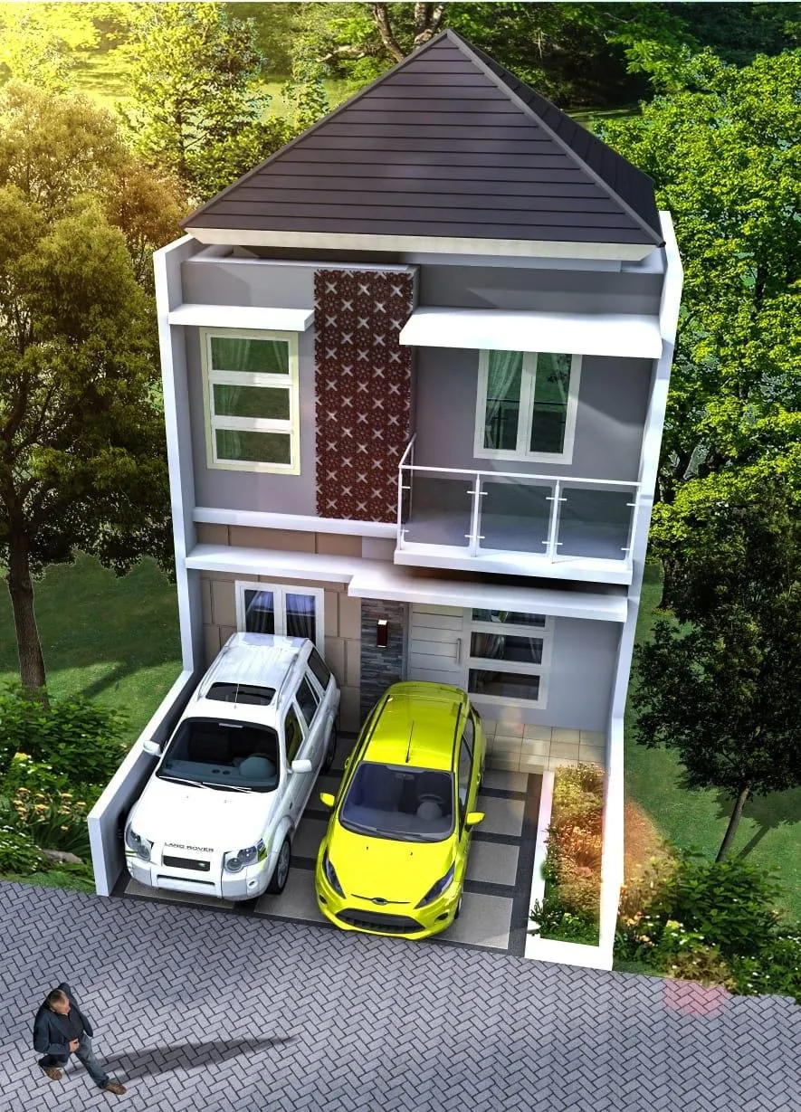 rumah 2 lantai syafiqah regency cibinong