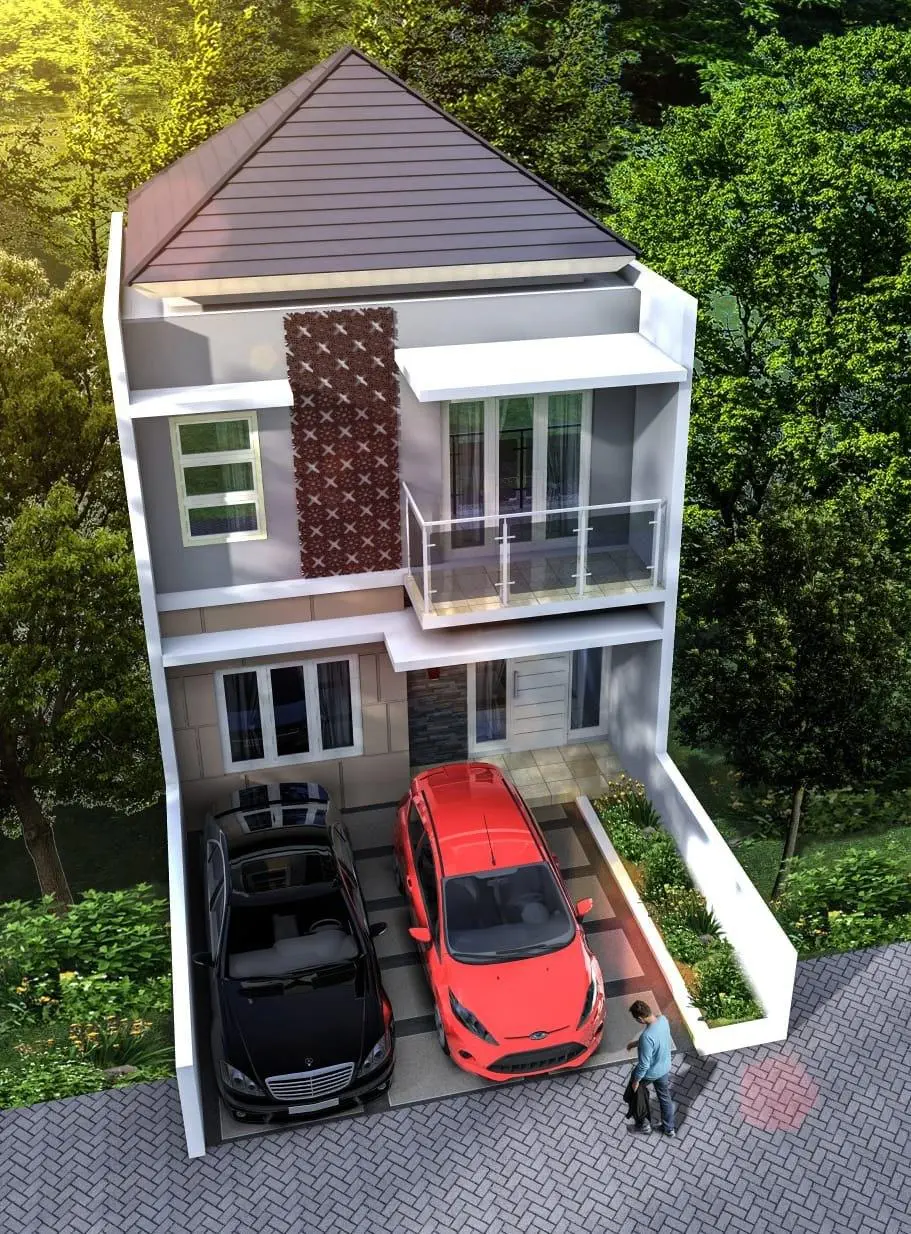 rumah 2 lantai type 64 syafiqah regency