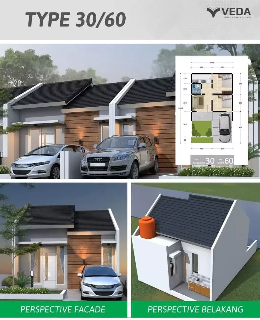 Veda Smart Living and Green Village – Rumah Full Furnished Dekat Kampus IPB Bogor 5