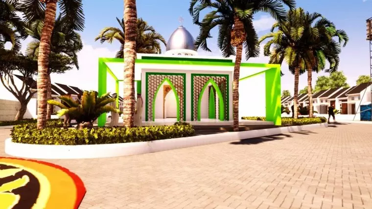 masjid di perumahan tangerang