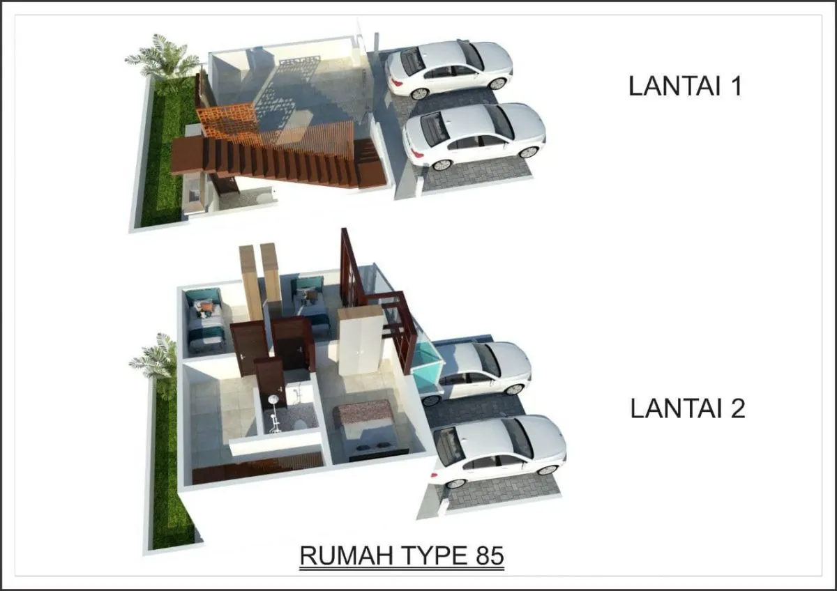 Ligar Villa's Dago - Rumah 2 Lantai Bergaya Korea di Kawasan Elit Awiligar Raya Bandung 5 jual rumah di dago bandung