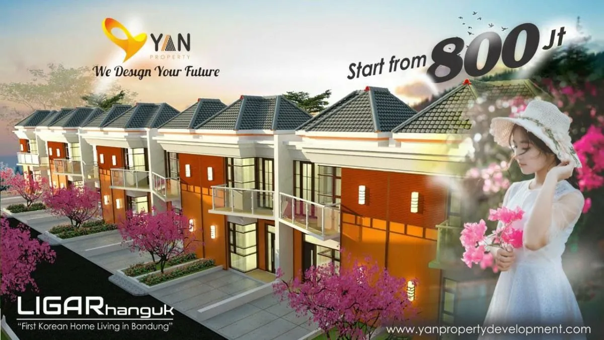 Ligar Villa's Dago - Rumah 2 Lantai Bergaya Korea di Kawasan Elit Awiligar Raya Bandung 1 ligar villa's dago