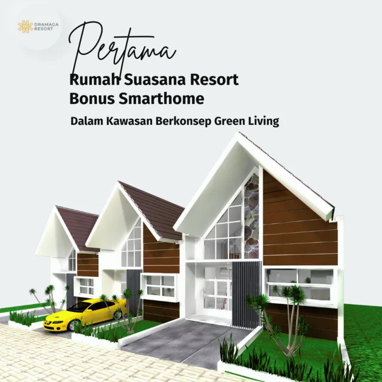 Jual Rumah Bogor Berkonsep Mezzanine dan Smarthome