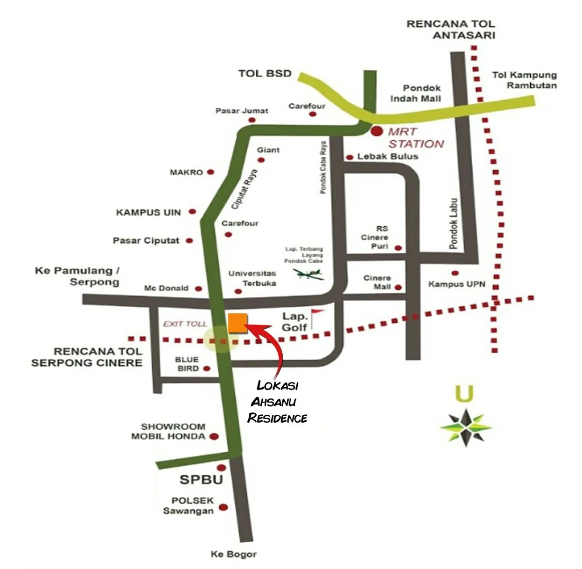 Ahsanu Residence Rumah Syariah di Cinangka Depok 21